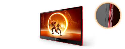 AOC GAMING 16G3 is a 15.6” Full HD gaming portable monitor featuring IPS  panel, fast 144 Hz refresh rate, FreeSync and full connectivity for gaming  wherever you want