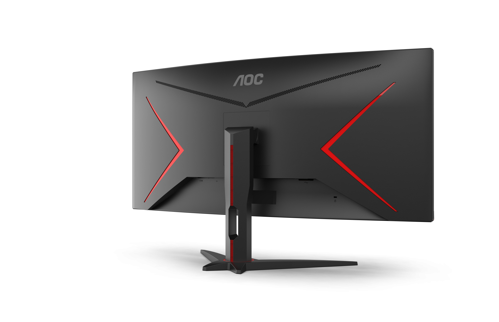 AOC フラットモニター ブラック/レッド 本体 AOC G2 Q24G2A/BK computer monitor 60.5 cm (23.8